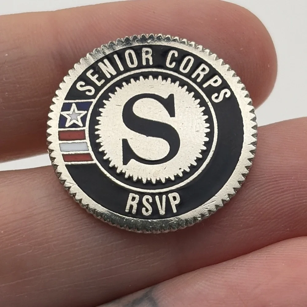 Senior Corps RSVP Lapel Hat Pin